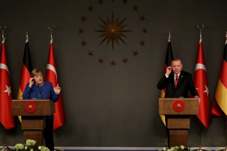 Merkel'den Erdoğan'a taziye mesajı