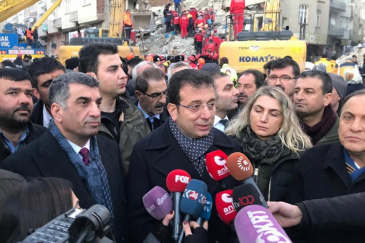 İmamoğlu: Deprem b&ouml;lgesinde bulunan şehirlerimizin başka hi&ccedil;bir &ouml;nceliği yok