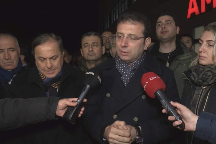 İmamoğlu Elazığ'daki hastanede yaralıları ziyaret etti