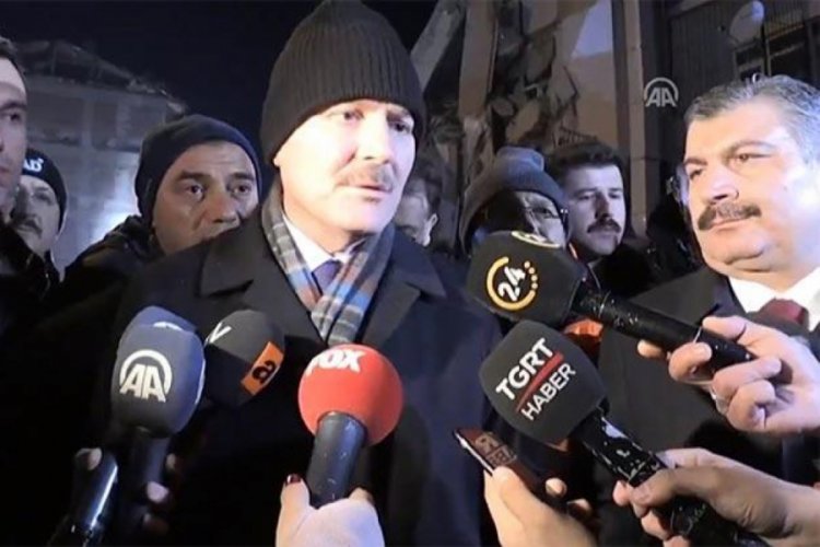 Bakanlar deprem b&ouml;lgesindeki son gelişmeleri paylaştı