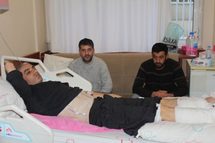 İkinci kattan atladı, bacaklarını ve belini kırdı