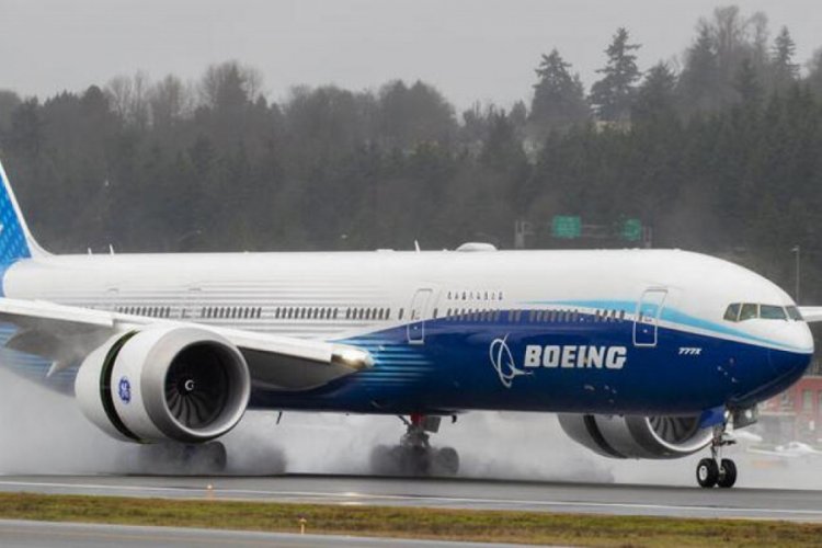 Boeing 777X'in ilk deneme u&ccedil;uşu yapıldı