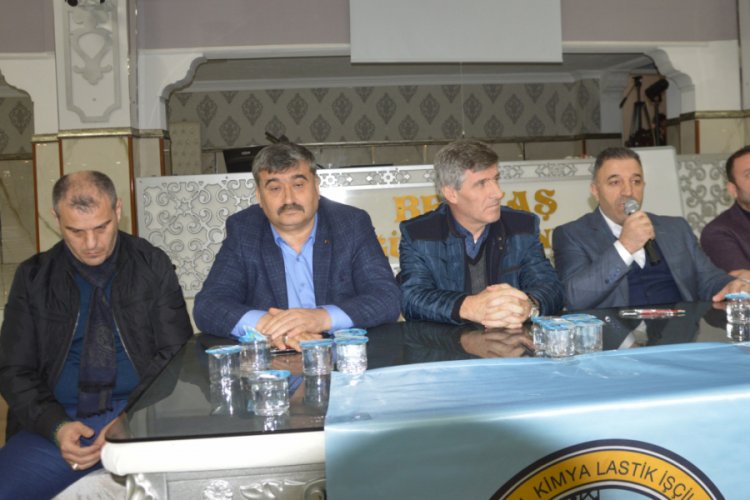 Petrol-İş &uuml;yeleri Bursa Orhangazi'de buluştu