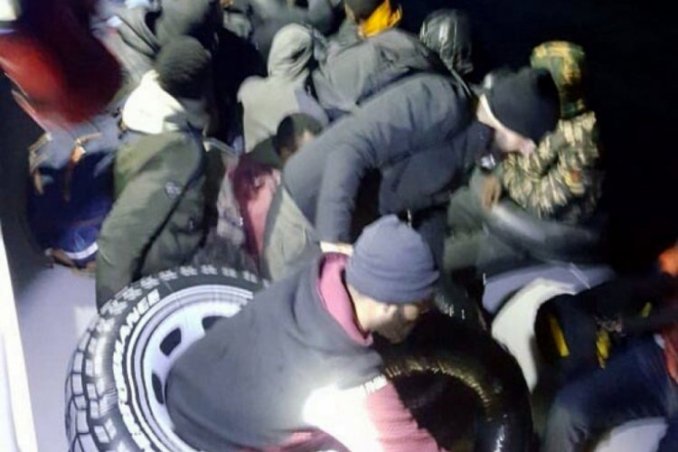 Bodrum a&ccedil;ıklarında 40 ka&ccedil;ak g&ouml;&ccedil;men yakalandı