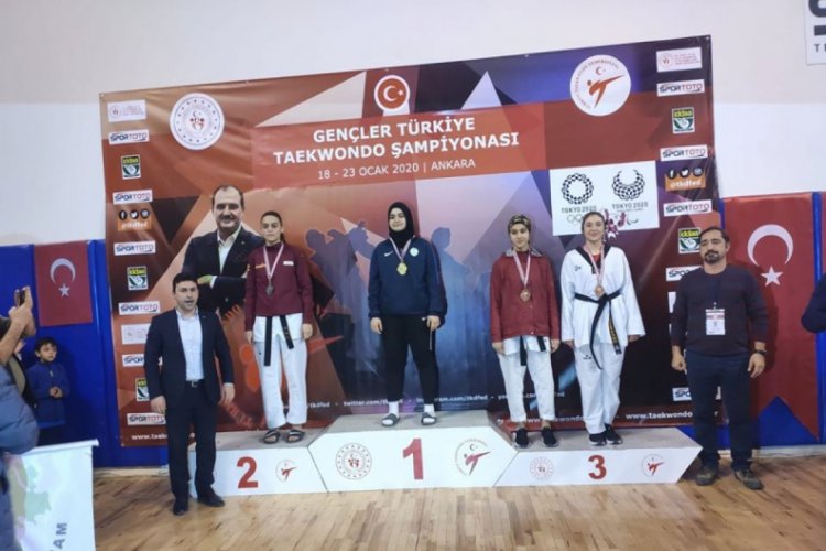 Sudenur, Taekwondo &uuml;&ccedil;&uuml;nc&uuml;s&uuml; oldu