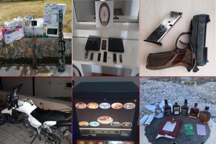 Bir haftada 165 kişi &ccedil;eşitli su&ccedil;lardan yakalandı