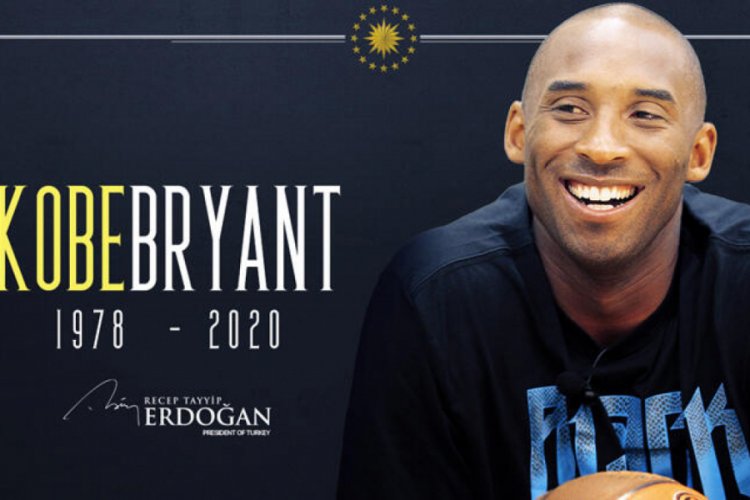 Cumhurbaşkanı Erdoğan'dan Kobe Bryant mesajı