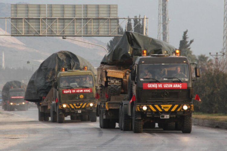 Suriye sınırına tank sevkiyatı