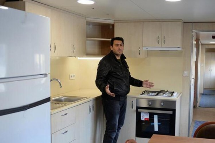 TCDD'nin yardım treni Elazığ'da