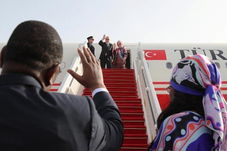 Cumhurbaşkanı Erdoğan Dakar'dan ayrıldı