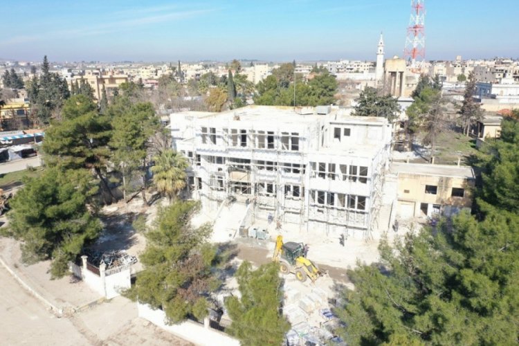 Resulayn'da kamu binaları hizmet vermeye başladı