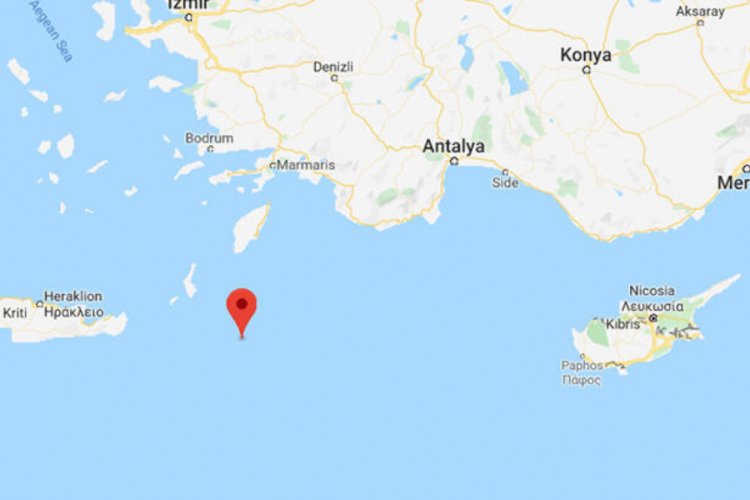 Akdeniz'de deprem fırtınası