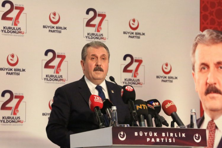 Destici: Sonuna kadar Filistinli kardeşlerimizin yanındayız