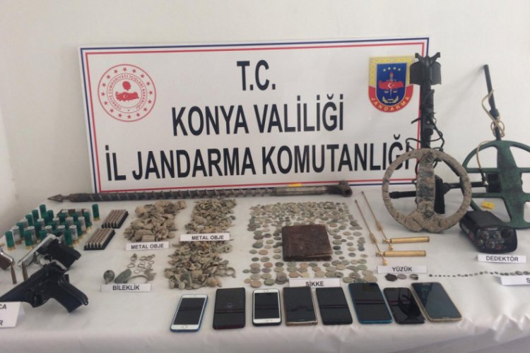2 ilde tarihi eser operasyonu: 11 g&ouml;zaltı