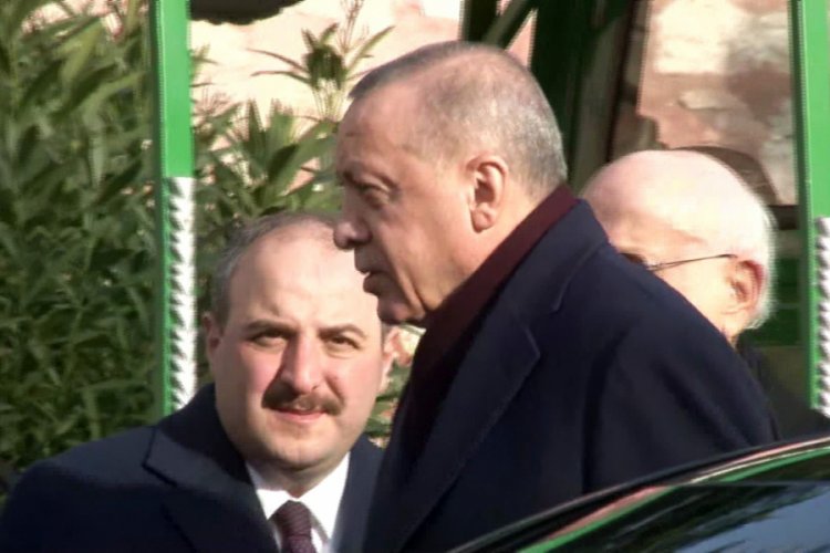 Cumhurbaşkanı Erdoğan, Ahmet Vanlıoğlu'nun cenaze t&ouml;renine katıldı