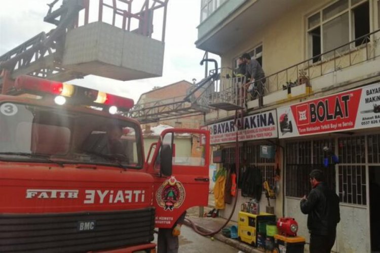 Yangında can pazarı yaşandı!