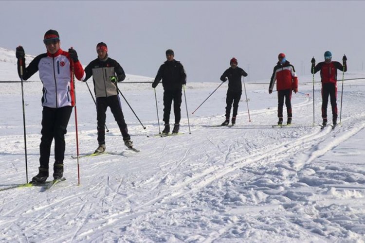 Dondurucu soğuklar milli sporcuların olimpiyat hedefine engel olmuyor