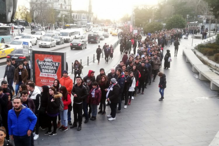 Vodafone Park'ta izdiham yaşanıyor