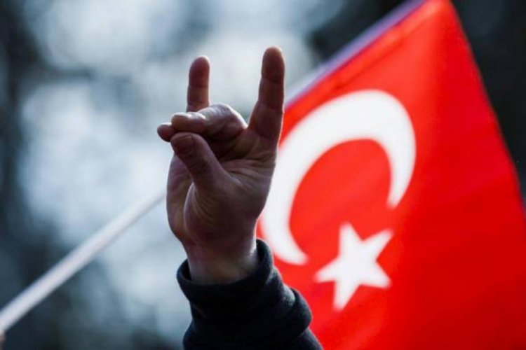 "Bozkurt" işareti yapan T&uuml;rk otob&uuml;s şof&ouml;rlerini işten &ccedil;ıkardı