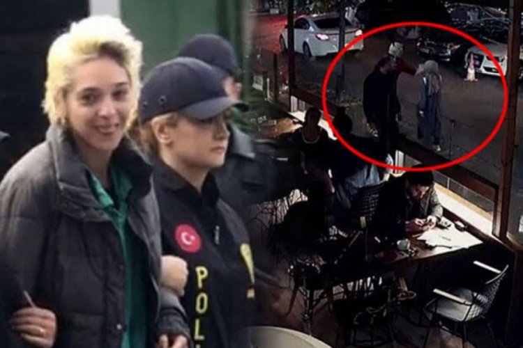 Baş&ouml;rt&uuml;l&uuml; kadına saldıran sanık tahliye edildi