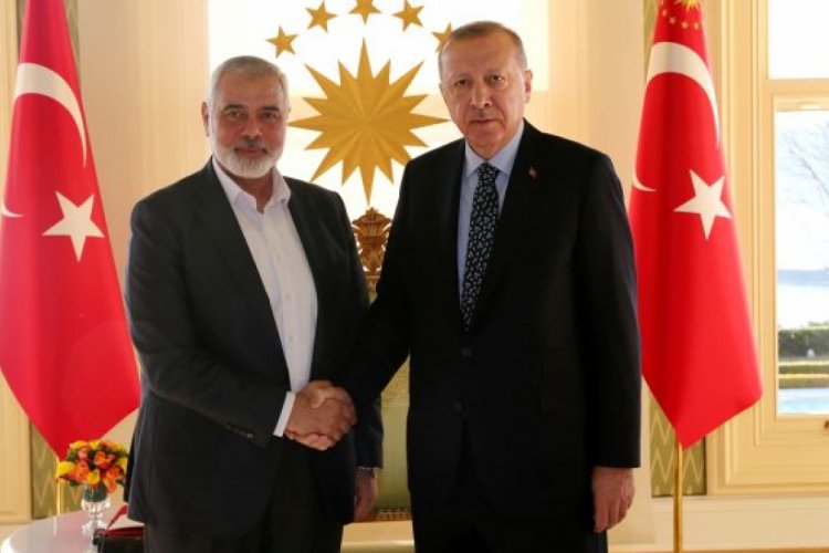 Erdoğan, Hamas lideri Heniyye'yi kabul etti