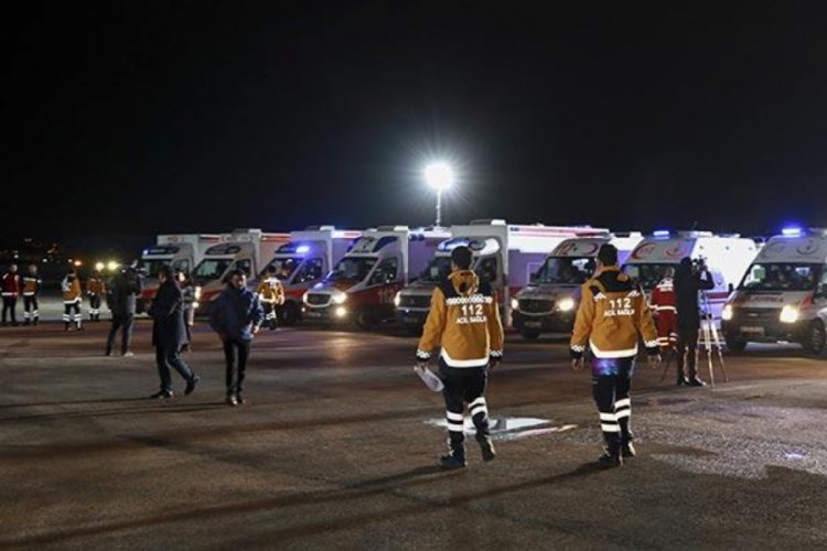 Wuhan'dan tahliye edilen yolcular Ankara'ya indi