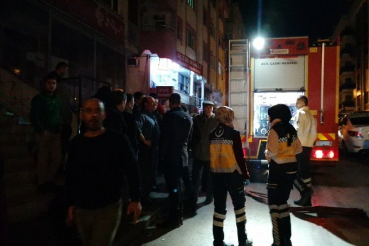Kahvehanede &ccedil;ıkan yangın korkuttu
