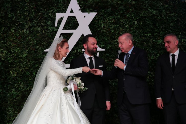 Cumhurbaşkanı Erdoğan, nikah t&ouml;renine katıldı