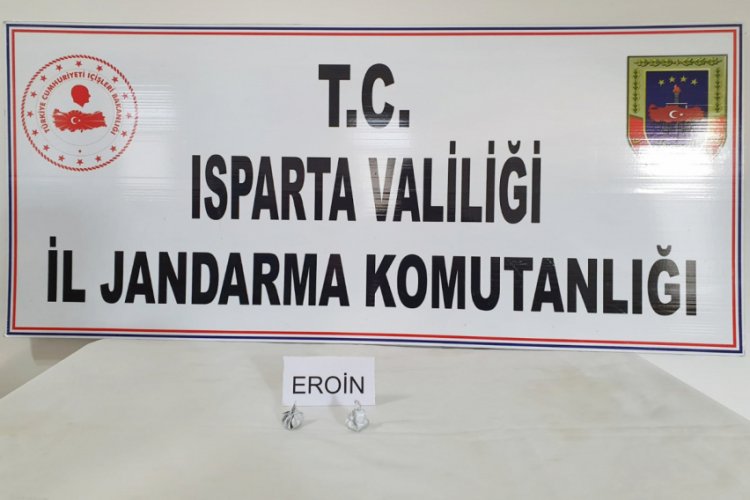 Isparta'da jandarmadan uyuşturucu operasyonu