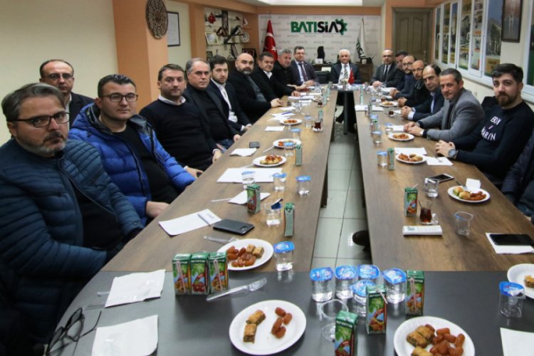 BATISİAD, BTTDD Bursa Şubesi'ni ağırladı