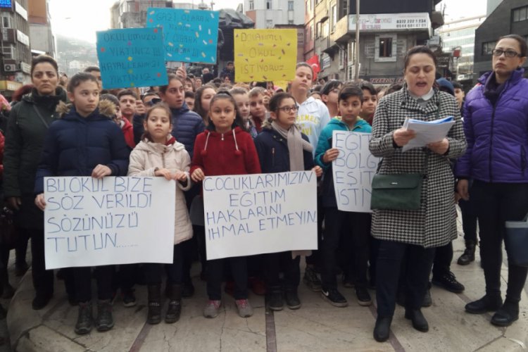 Yapımı tamamlanan okullarına d&ouml;nmek istiyorlar