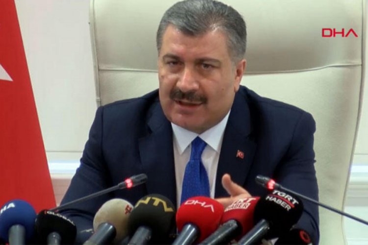 Bakan Koca: &Ccedil;in'den u&ccedil;uşlar ay sonuna kadar durduruluyor