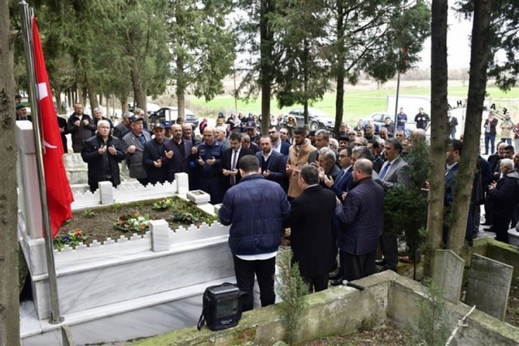 &Ccedil;anakkale Savaşı kahramanlarından Bigalı Mehmet &Ccedil;avuş anıldı