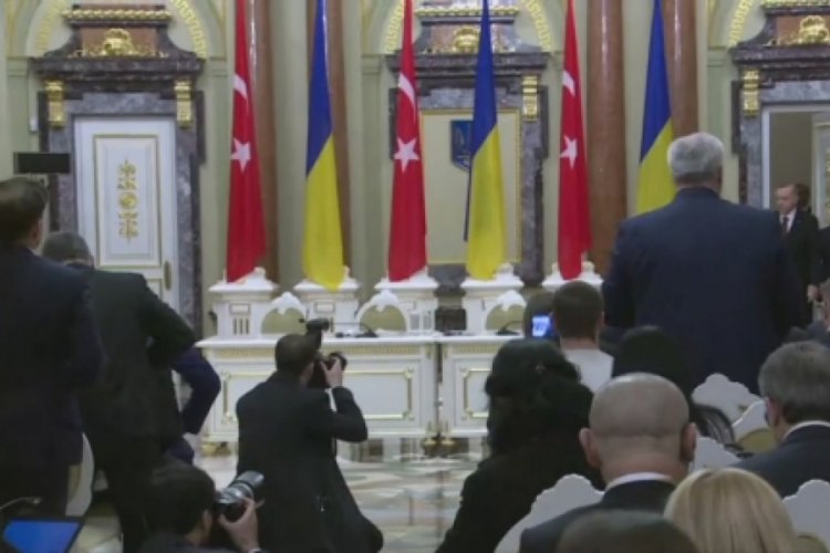 Ukrayna ile 7 anlaşma imzalandı