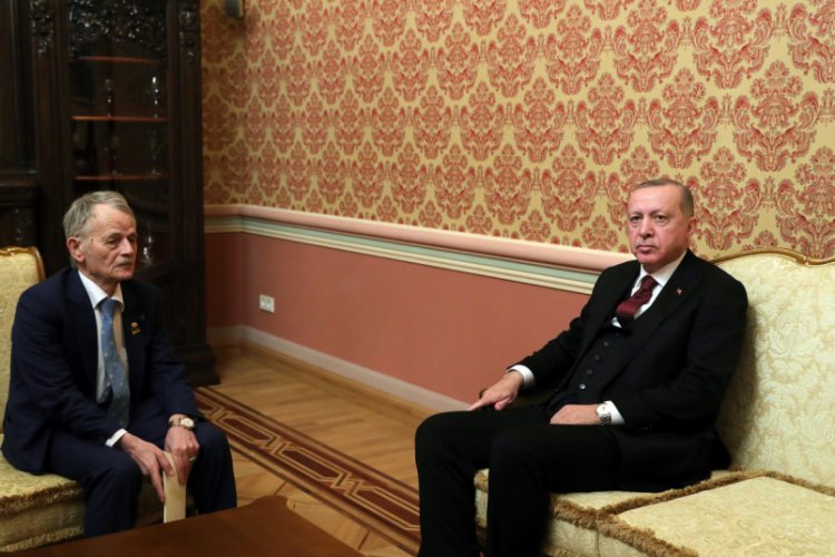 Cumhurbaşkanı Erdoğan, Kırımoğlu'nu kabul etti