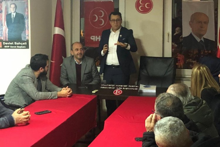 MHP Bursa Osmangazi İl&ccedil;e Başkanlığı'nda konferans