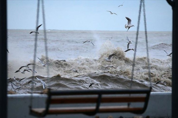 Meteorolojiden denizler i&ccedil;in fırtına uyarısı