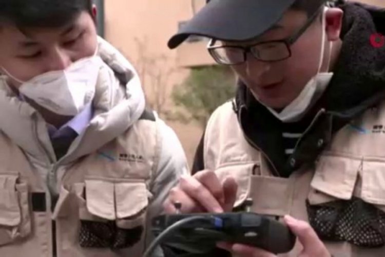 &Ccedil;in'de yaşlılar vir&uuml;se karşı drone ile uyarılıyor