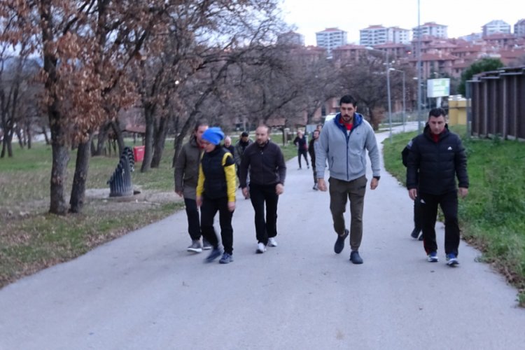 Bursa'da sağlık i&ccedil;in adım atıyorlar