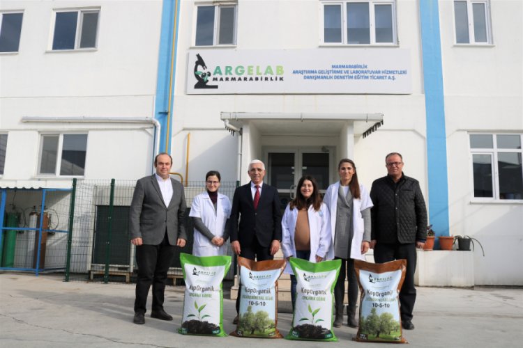 Bursa Marmarabirlik'ten organik g&uuml;bre &uuml;retimi