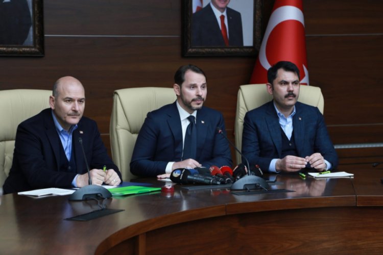 Bakan Albayrak'tan Elazığ depremi a&ccedil;ıklaması