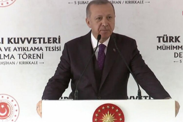 Erdoğan: Kendi milli savaş u&ccedil;ağımızla cevap vereceğiz
