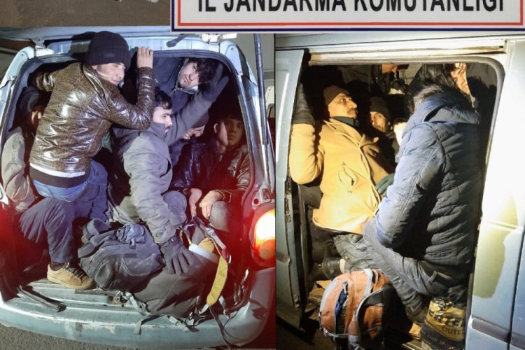 Panelvan minib&uuml;ste 27 ka&ccedil;ak g&ouml;&ccedil;men &ccedil;ıktı