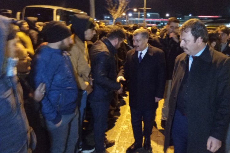Bakanlardan &ccedil;ığ faciasında hayatını kaybedenlerin ailelerine ziyaret