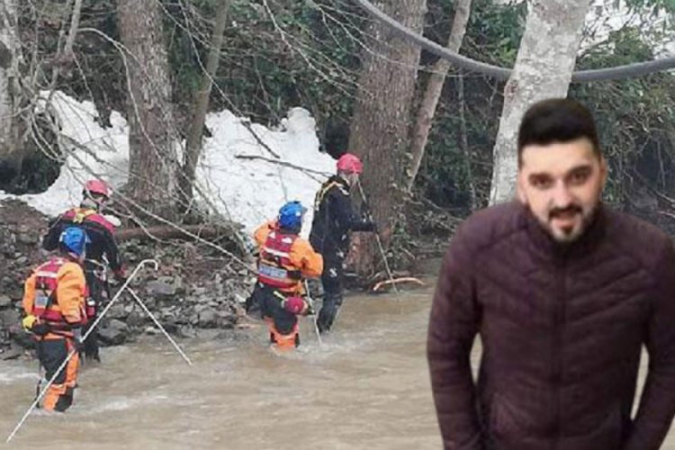 Kayıp iş makinesi operat&ouml;r&uuml;n&uuml; arama &ccedil;alışmaları s&uuml;r&uuml;yor