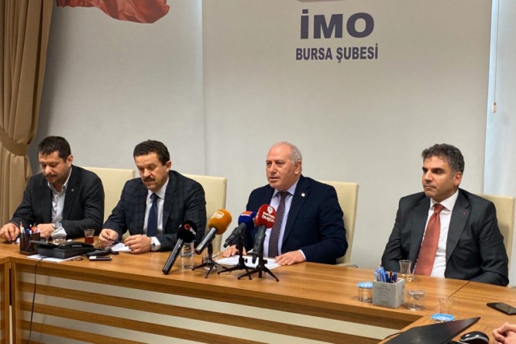 İMO Bursa Şubesi'nden Elazığ depremi raporu