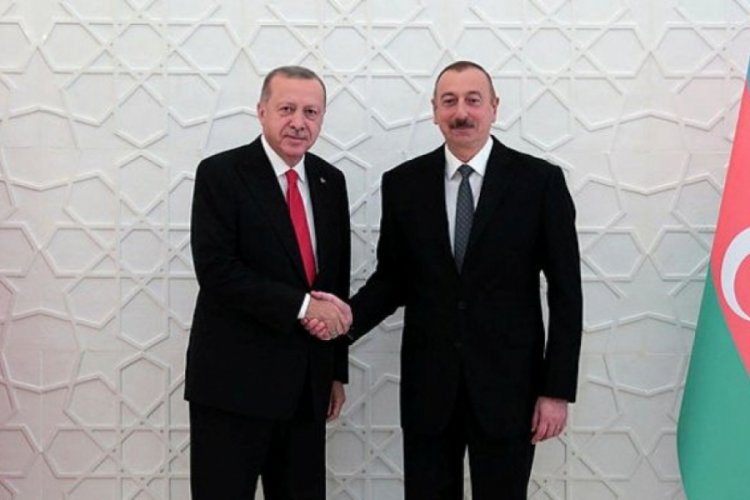 Aliyev'den Erdoğan'a Van'daki &ccedil;ığ d&uuml;şmesine ilişkin taziye mesajı