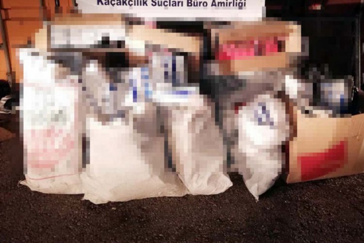 Gaziantep'te ka&ccedil;ak sigaraya 5 g&ouml;zaltı