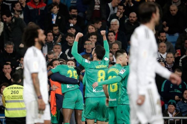 Real Madrid İspanya Kral Kupası'na &ccedil;eyrek finalde veda etti