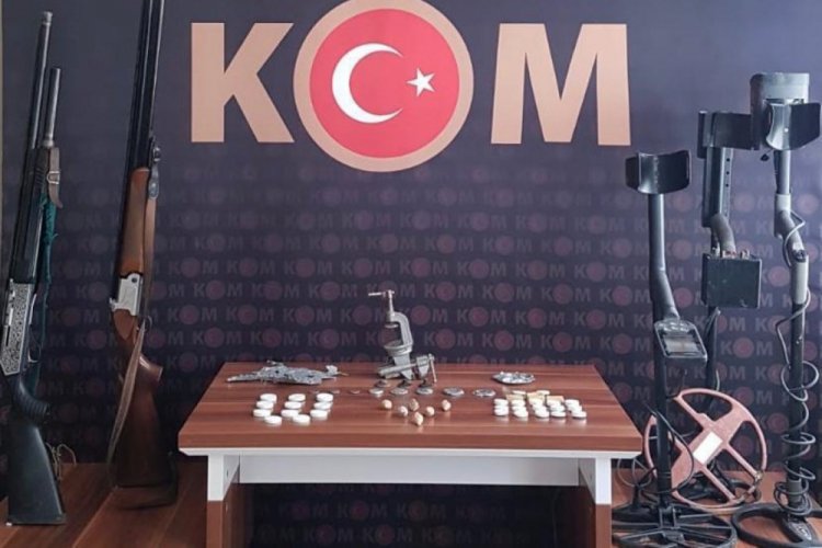 5 ilde tarihi eser operasyonu: 25 g&ouml;zaltı